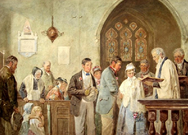 The Village Wedding by Joseph Barnes